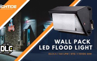Lightide DLC_CE LED WALL PACK FLOOD LIGHT 140 LPW