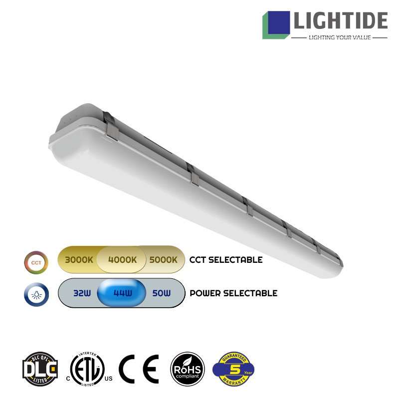 Lightide-4ft--power-&-CCT-Selectable-led-garage-lights-vapor-tight-high-bay-shop-lights